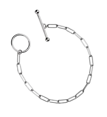 Bransoletka srebrna przekładana