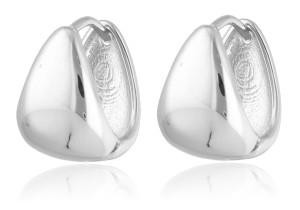 Kolczyki srebrne łezki